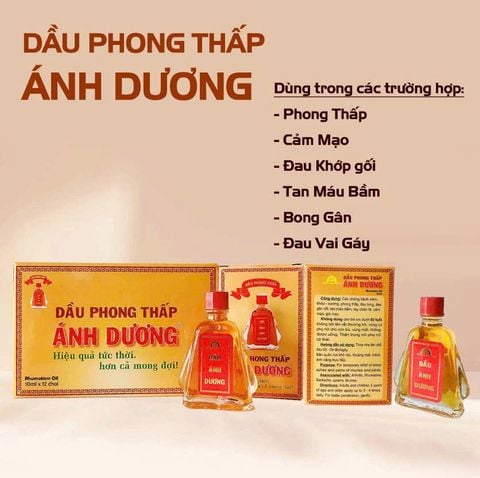 Dầu phong thấp gia truyền Ánh Dương 