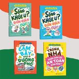  Combo Bộ Kỹ Năng Sinh Tồn Cho Trẻ ( 4 Tập ) 