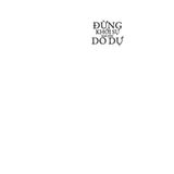  Đừng Khởi Sự Khi Còn Do Dự 