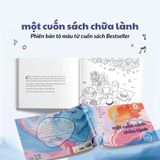  Sách :Một cuốn sách chữa lành - Tô màu chữa lành 