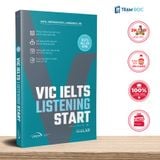 Combo 4 cuốn VIC Start IELTS All in One: Reading + Writing + Listening + Speaking 
