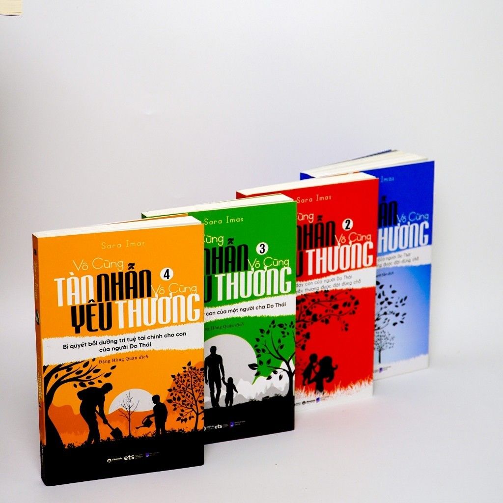  Sách Combo Vô Cùng Tàn Nhẫn Vô Cùng Yêu Thương (Tập 1 + Tập 2 + Tập 3 + Tập 4) 