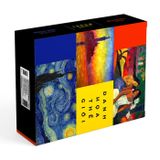  Bộ 3 Danh Họa Nối Tiếng: Larousse: Vincent Van Gogh + Claude Monet + Paul Gauguin 