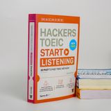  Combo Hacker TOEIC Vocabulary + Start Reading + Start Listening ( 3 cuốn ) 