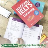  Combo Trọn Bộ 4 Cuốn Hackers IELTS (Listening + Reading + Speaking + Writing) 