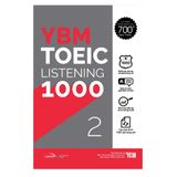  YBM TOEIC Listening 1000 : Vol 1 + Vol 2 ( Bộ 2 Cuốn) 