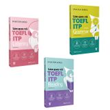  Combo 3 cuốn: Làm quen với TOEFL ITP Reading + Listening + Grammar 