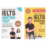  Combo How To Crack The IELTS Writing Test Vol.1 + How To Crack The IELTS Speaking Test - Part 1 