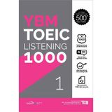  YBM TOEIC Listening 1000 : Vol 1 + Vol 2 ( Bộ 2 Cuốn) 