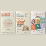  Combo Học Từ Vựng : 50 Sắc Thái Của Từ + Top 1500+ Cụm Từ Tiếng Anh Thông Dụng + 1 Ngày 5 Cụm 6 Từ 