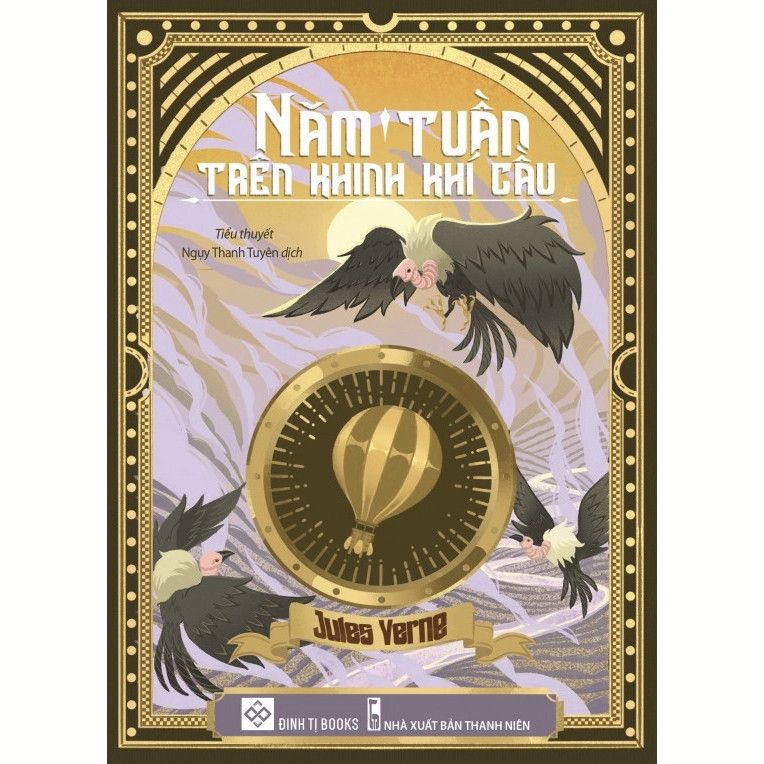  Sách  - Năm Tuần Trên Khinh Khí Cầu 