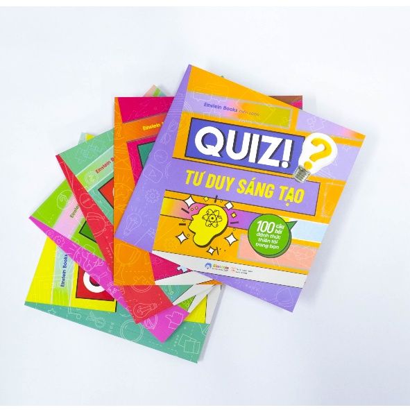  Bộ Sách Tư Duy Sáng Tạo Dành Cho Trẻ : QUIZ! 
