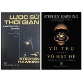  Stephen Hawking : Lược Sử Thời Gian + Vũ Trụ Trong Vỏ Hạt Dẻ 