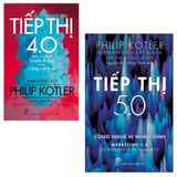  Sách  Philip Kotler - Tiếp Thị Marketing 4.0 Và 5.0 ( combo 2 cuốn) 