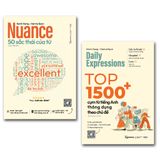  Combo về Từ Vựng Tiếng Anh : Nuance 50 Sắc Thái Của Từ + Top 1500+ Cụm Từ Tiếng Anh Thông Dụng Theo Chủ Đề 