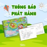  Sách: ở nhà ga ký ức, bắt một chuyến tàu trở về tuổi thơ (Sổ tô màu) 