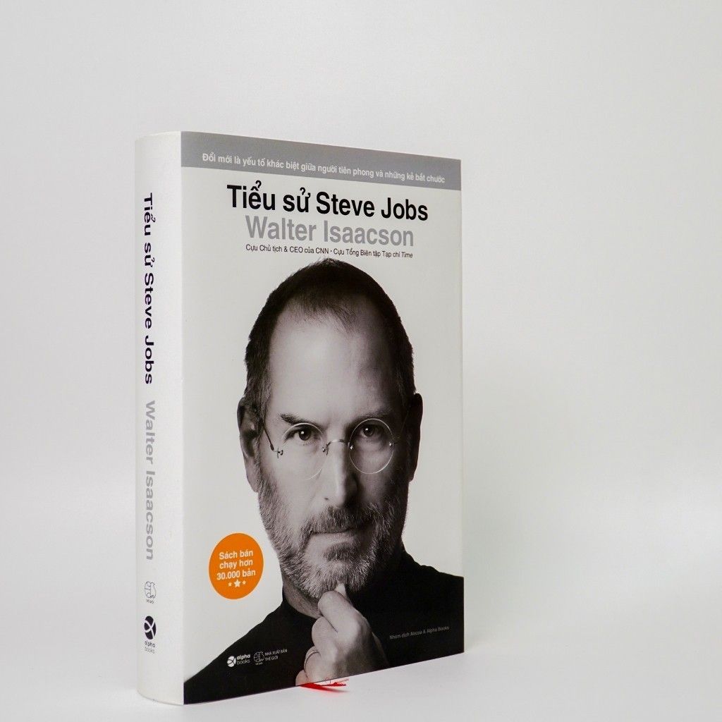  Sách Tiểu sử Steve Jobs (Bìa cứng) 