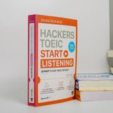  Hackers Toeic Start Listening 279k - 30 Phút Tự Học Toeic Mỗi Ngày 