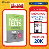  Sách -Hackers Ielts Basic ( Reading + Listening + Writing + Speaking ) 