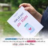  Tâm lý học về cảm giác an toàn 