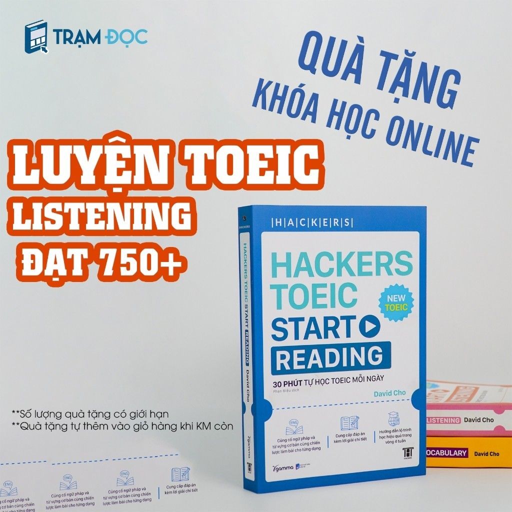  Sách Hackers Toeic Start Reading 