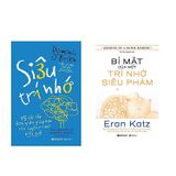  Combo Sách Luyện Trí Nhớ : Siêu Trí Nhớ + Bí Mật Của Một Trí Nhớ Siêu Phàm 