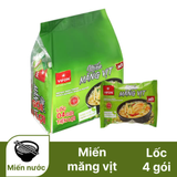  Lốc 4 gói miến măng vịt Vifon 58g 