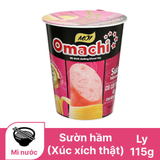  Mì khoai tây Omachi sườn hầm ngũ quả ly 115g (có cây thịt thật) 