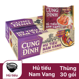  Thùng 30 gói hủ tiếu Nam Vang Cung Đình 83g 