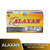  Viên nén Alaxan làm giảm đau các cơn đau, hạ sốt (25 vỉ x 4 viên) 