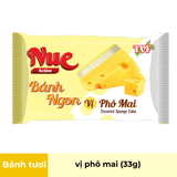  Bánh bông lan tươi vị phô mai Nue gói 33g 