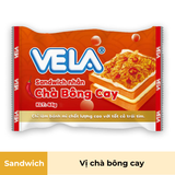  Bánh sandwich nhân chà bông cay Vela gói 45g 