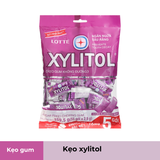  Kẹo gum không đường Lotte Xylitol hương Blueberry Mint gói 159.5g 