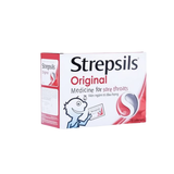  Viên ngậm Strepsils Original goi (mau do) trị đau họng (100 gói x 2 viên) 
