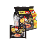  Lốc 5 gói mì xào Koreno Volcano vị gà phô mai 118g 