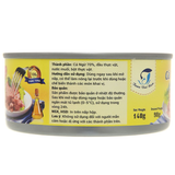  Cá ngừ ngâm dầu Tuna Việt Nam hộp 140g 