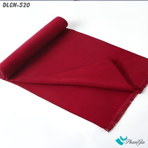 Góc Nghiêng Khăn Choàng Dạ Cashmere Nam Cao Cấp Màu Đỏ Đô