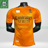  Áo Real Madrid sân khách cam 24/25 bản Player 