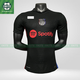  Áo Barcelona sân khách đen 24/25 bản Player 