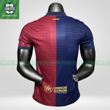  Áo Barcelona sân nhà đỏ xanh 24/25 bản Player 
