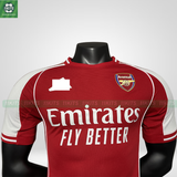  Áo Arsenal sân nhà đỏ 25/26 bản Player 
