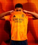  Áo Real Madrid sân khách cam 24/25 bản Player 