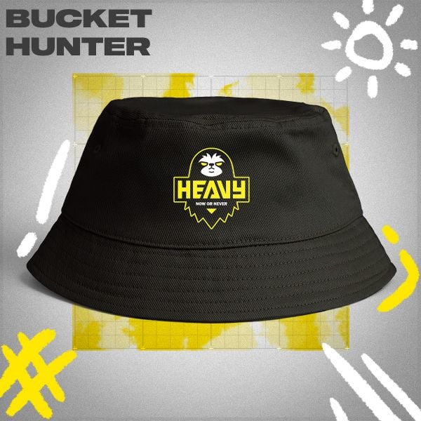  Mũ thời trang Bucket cá tính HEAVY Chính Hãng - HEAVY Bucket Hunter 