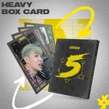  Bộ Thẻ sưu tập HEAVY Legacy Card kỷ niệm 5 năm - Hình ảnh độc quyền, in sắc nét, không bong tróc 