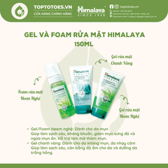 Gel/ Foam rửa mặt Himalaya