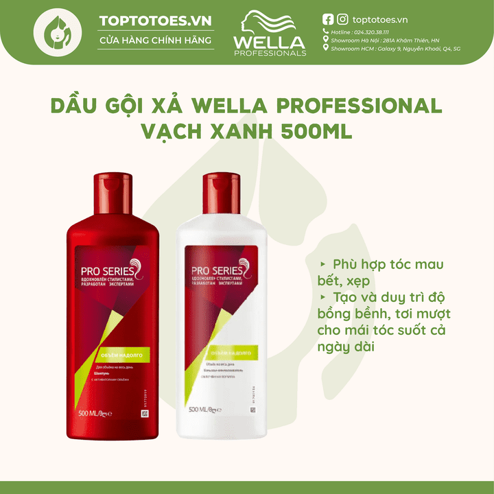 Gội xả Wella Professional