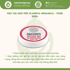 Mặt nạ ngủ môi Planeta Organica Neutral Bio Pure