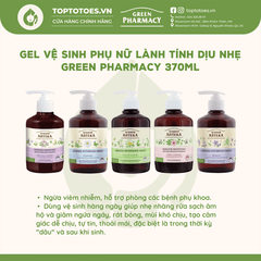 Dung dịch vệ sinh phụ nữ dạng gel Green Pharmacy 370ml