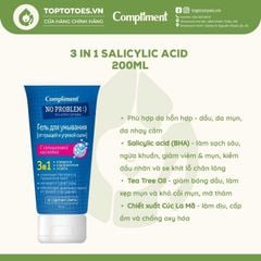 Gel rửa mặt Compliment No Problem