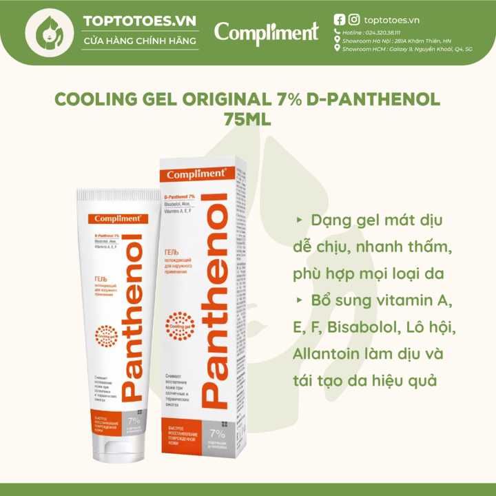 Cooling Gel 7% Panthenol (B5) Compliment